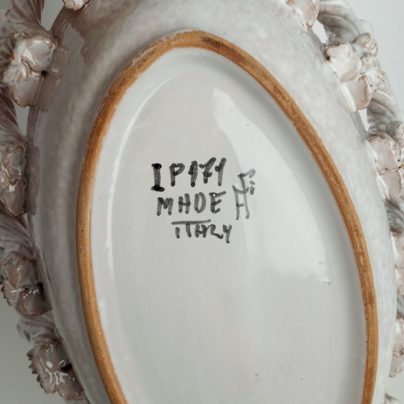 Fratelli Fanciullacci Italian Pottery Bread Bowl - Picture 7 of 8